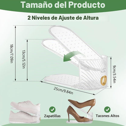 keappubest Organizador de ranura para zapatos, paquete de 20, organ...