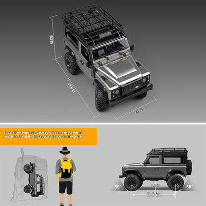 LEOSO MN 99s 1\/12 4WD RC Jeep Rock Crawler para adultos | Camión d...