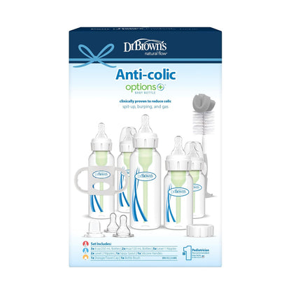 Dr. Brown's Opciones anticólicos de flujo natural + juego de re...