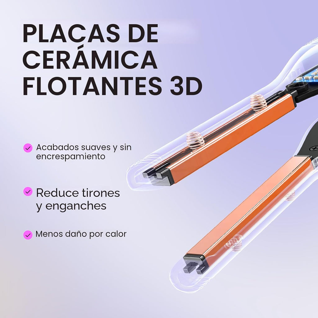 Wavytalk Plancha pequeña tipo lápiz de 0,3 pulgadas para cabello co...