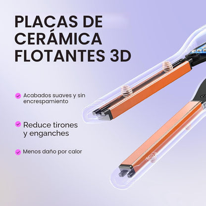 Wavytalk Plancha pequeña tipo lápiz de 0,3 pulgadas para cabello co...