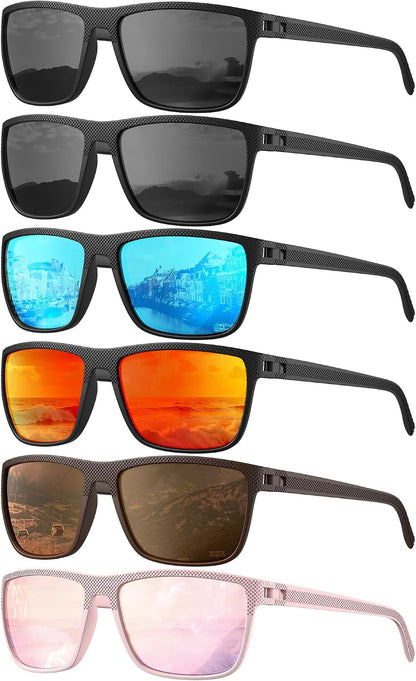 CIFOYA Gafas de sol polarizadas para hombre - Gafas de sol clásicas...
