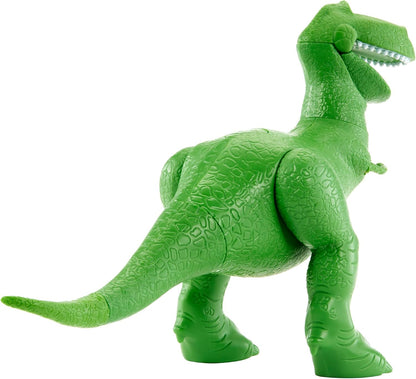 Mattel DisneyPixar Toy Story 4 True Talkers Rex figura de 7.8 pulga...
