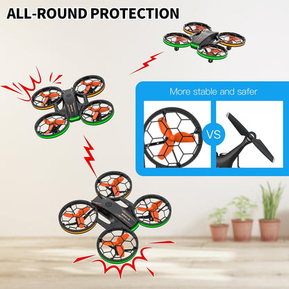 Drones - Drone RC con auto flotante y modo sin cabeza, cuadricópter...