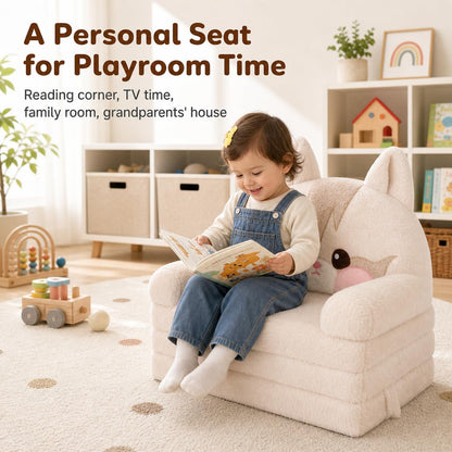 MONKISS - Sofá para niños, cómoda silla para niños, sofá plegable p...