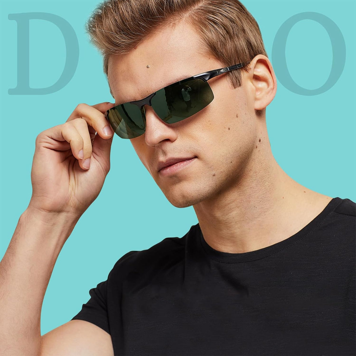 DUCO - Gafas de sol polarizadas para hombre, para deportes, pesca,...
