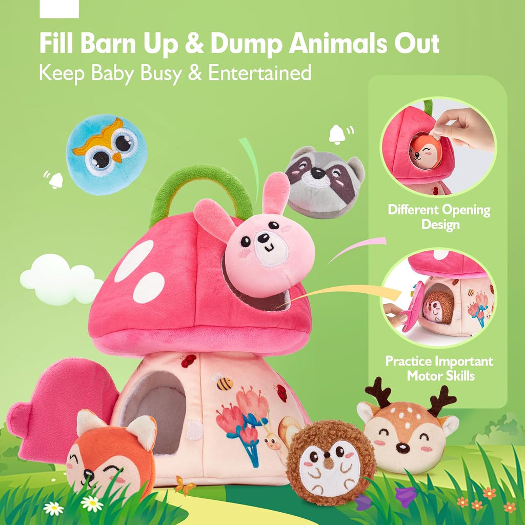 hahaland Juguetes Montessori para bebés de 6 a 12 meses - 6, 7, 8,...