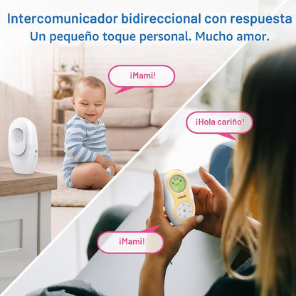 VTech Monitor de audio digital para bebés de 2 unidades para padres...