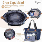 Tonyeee Bolso de Pañales, Grandes Bolsas de Pañales para Bebés Impe...
