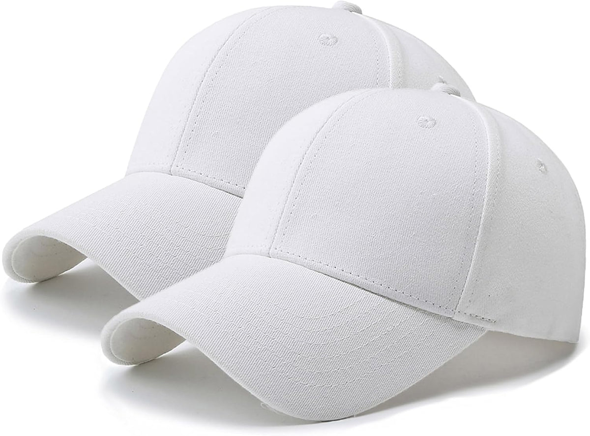 PFFY 2 paquetes de gorra de béisbol Golf Dad Hat para hombres y muj...