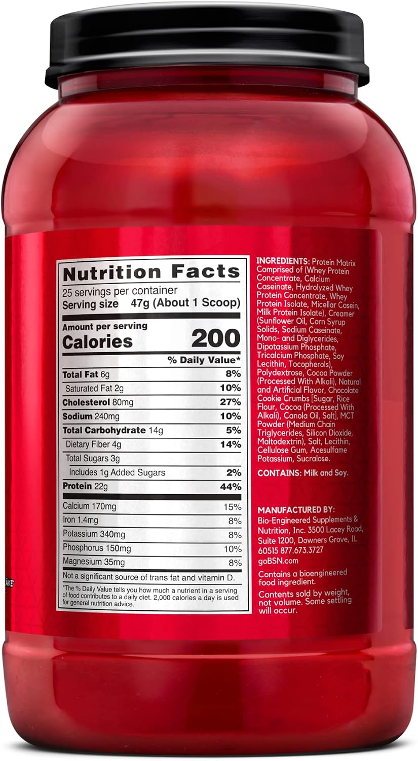 BSN SYNTHA-6 Proteína de suero en polvo, sabor Germanchökolätekäke...