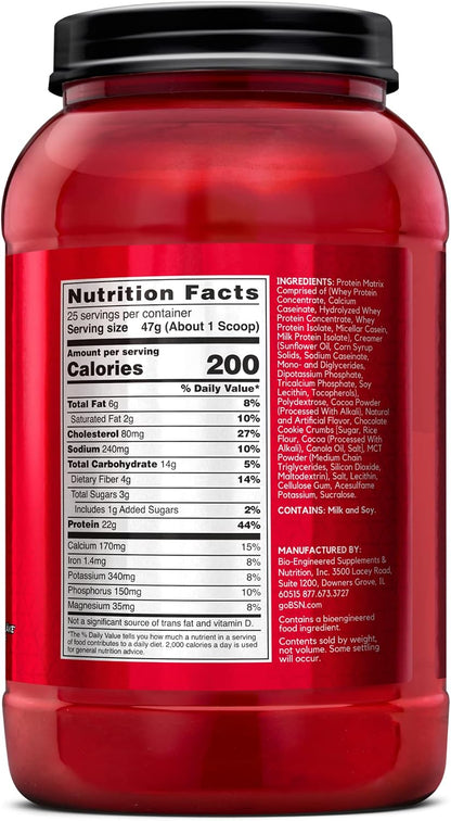 BSN SYNTHA-6 Proteína de suero en polvo, sabor Germanchökolätekäke...