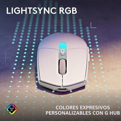 Logitech G Ratón inalámbrico para juegos 305 X Superlight - Blanco...