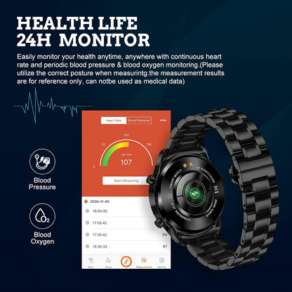 FILIEKEU Reloj inteligente para hombre para Android iOS, llamadas B...