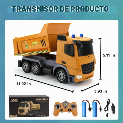 IQKidz Camión volquete de juguete a control remoto \u2013 Vehículos...