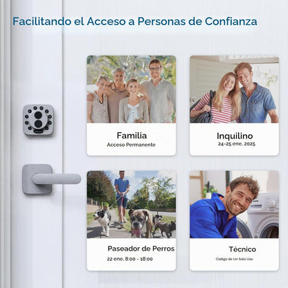 ULTRALOQ Cerradura inteligente Bolt SE,WiFi incorporado,Materia sob...