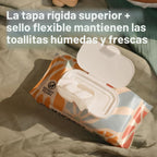 The Honest Company Toallitas multiusos para bebés, Sunburst, 864 un...
