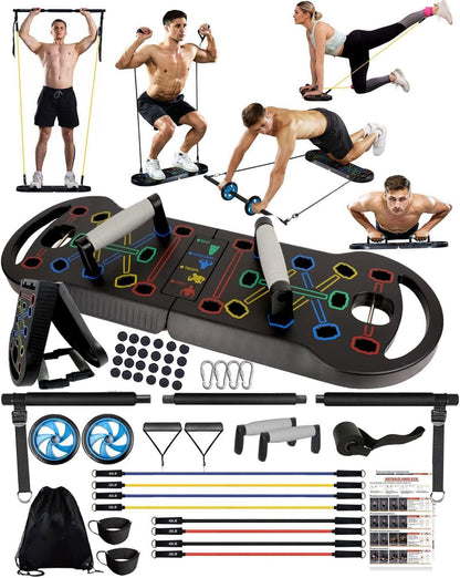 Tabla de flexiones HOTWAVE, tabla de flexiones portátil, barra de f...