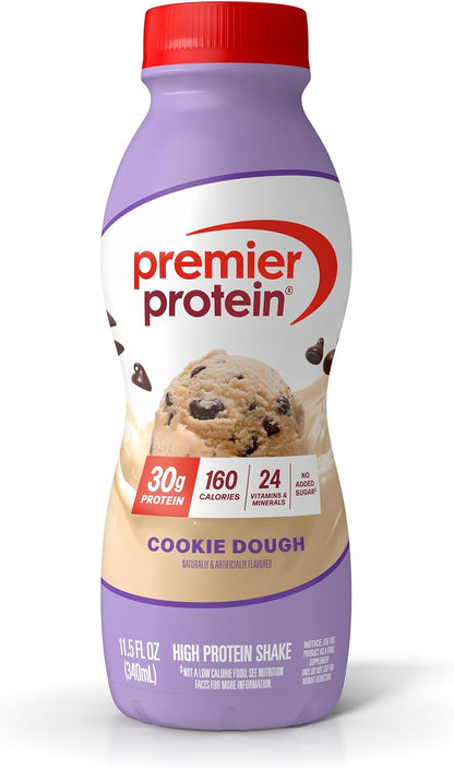 Premier Protein Batido, masa de galletas, 1.06 oz de proteína, sin...
