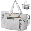 Tonyeee Bolsa de pañales, bolso grande del hospital del bebé para l...