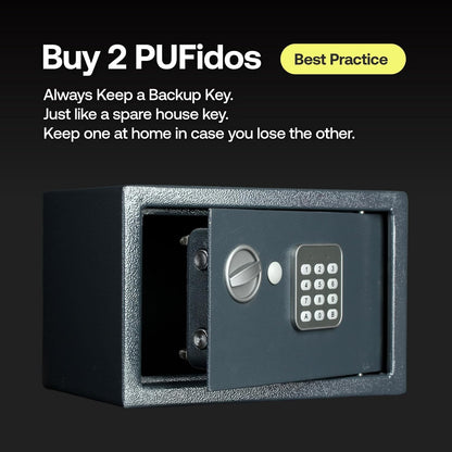 Llave de seguridad SecuX PUFido USB-C con tecnología PUF, certifica...