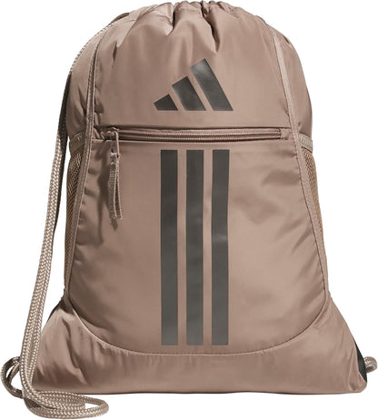 adidas Alliance Sackpack - Mochila con cordón para deportes, bolsa...