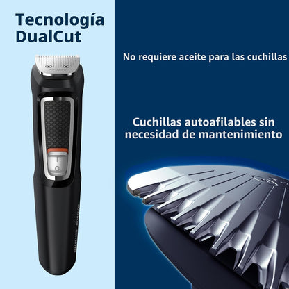 Norelco Philips Multi Groomer MG3740\/40 - Kit de aseo para barba,...