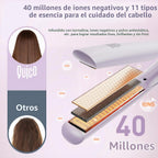 Quico Plancha de pelo, alisadora y rizadora de pelo de doble voltaj...