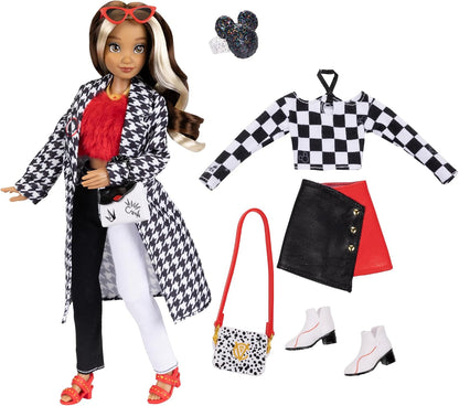Disney ily 4EVER Muñecas Cruella de 11.5 pulgadas de alto con 13 pu...