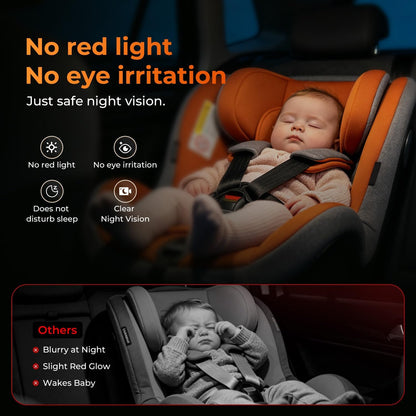 Itomoro - Cámara de coche para bebé, fácil instalación, visión clar...