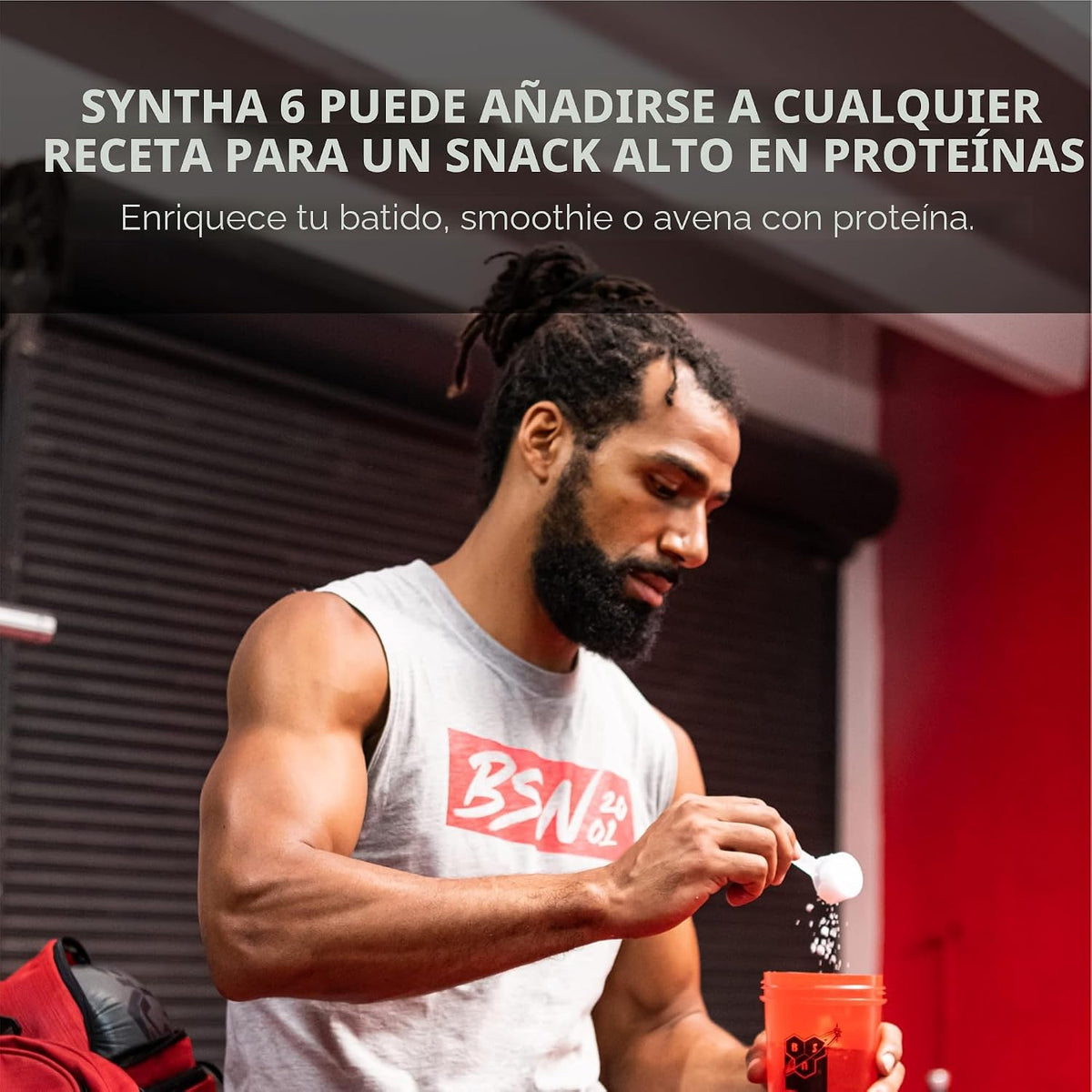 BSN SYNTHA-6 Proteína de Suero en Polvo, Caseína Micelar, Polvo Ais...
