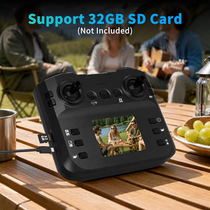 Dron plegable G5 con cámara 1080P para adultos y niños | Controlado...