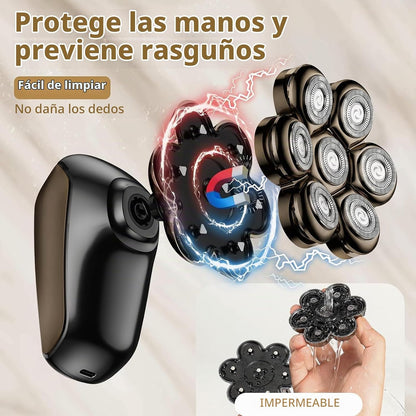 SHPAVVER Afeitadoras de cabeza para hombres calvos: kit de aseo imp...