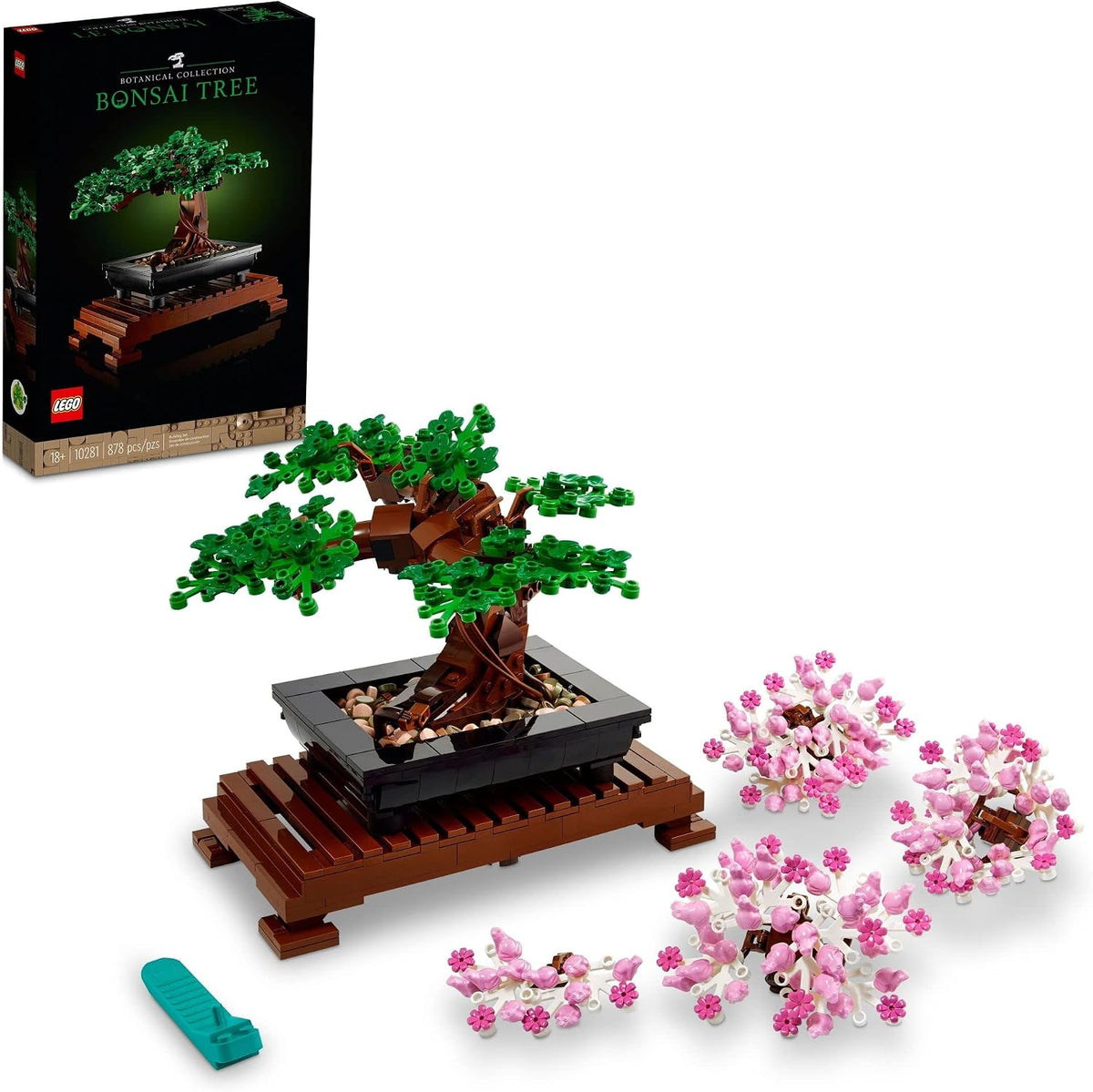 LEGO Botanicals - Juego de construcción de árbol bonsái artificial...
