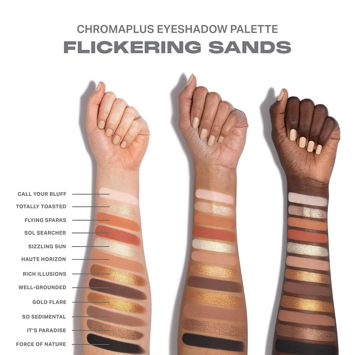 Morphe ChromaPlus Paleta de sombras de ojos de 12 bandejas, maquill...