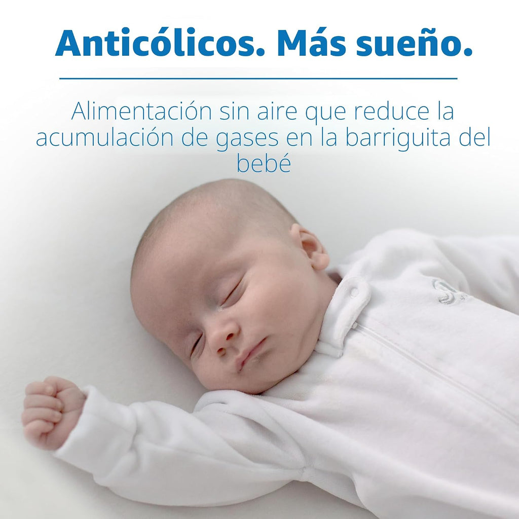 Dr. Brown's Anti-Colic Options+ Biberón de Vidrio Estrecho para...