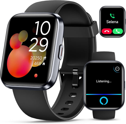 Reloj inteligente para mujeres\/hombres, compatible con Android y i...