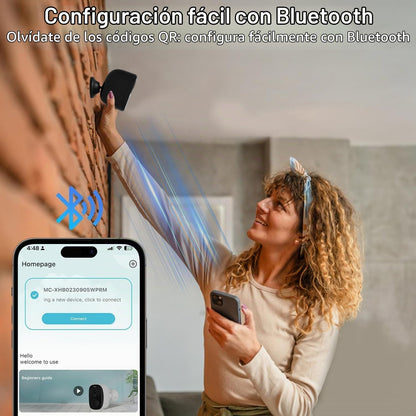 Rraycom Cámaras de seguridad inalámbricas para exteriores, paquete...