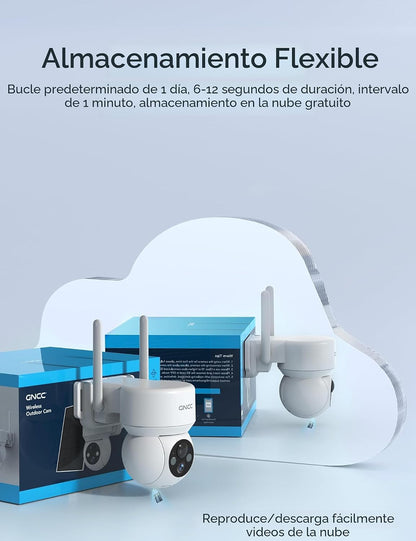 GNCC Wifi al aire libre inalámbrico 2.4G de las cámaras de segurida...