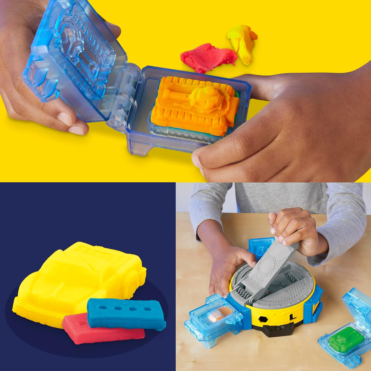 Play-Doh Marvel Hulk Smash &amp; Squish - Juego para niños con figu...