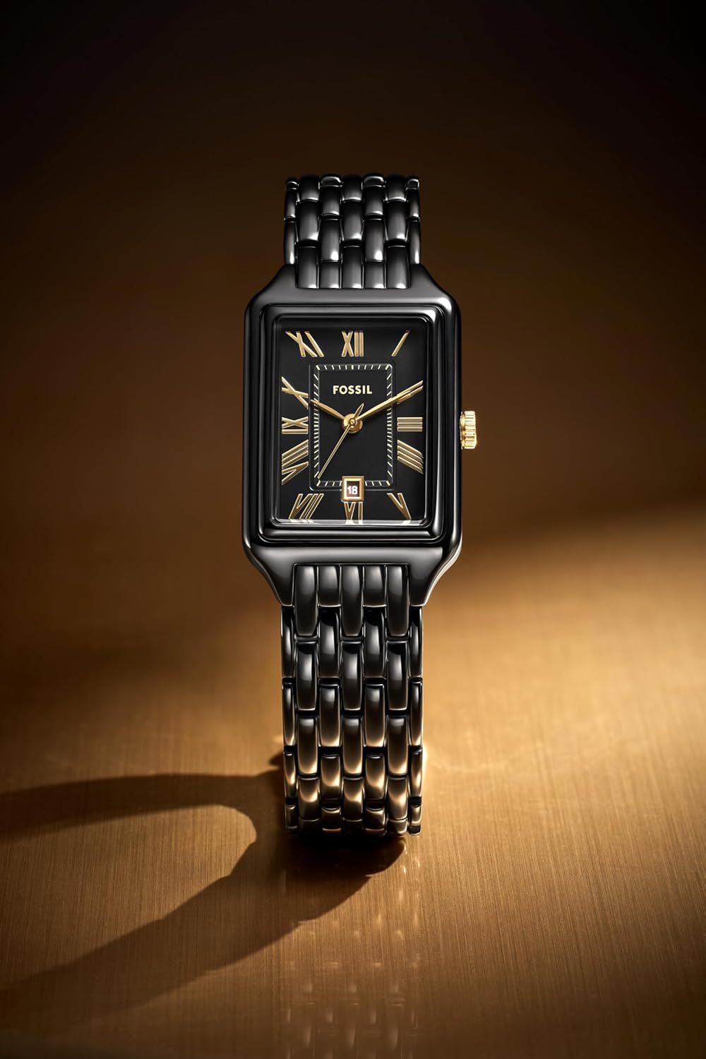 Fossil Raquel - Reloj de cuarzo y acero inoxidable para mujer, con...