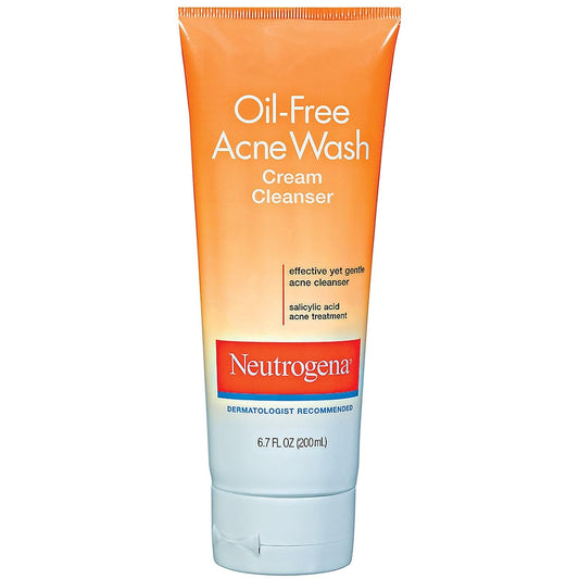 Limpiador facial de Neutrogena para el acné sin aceite