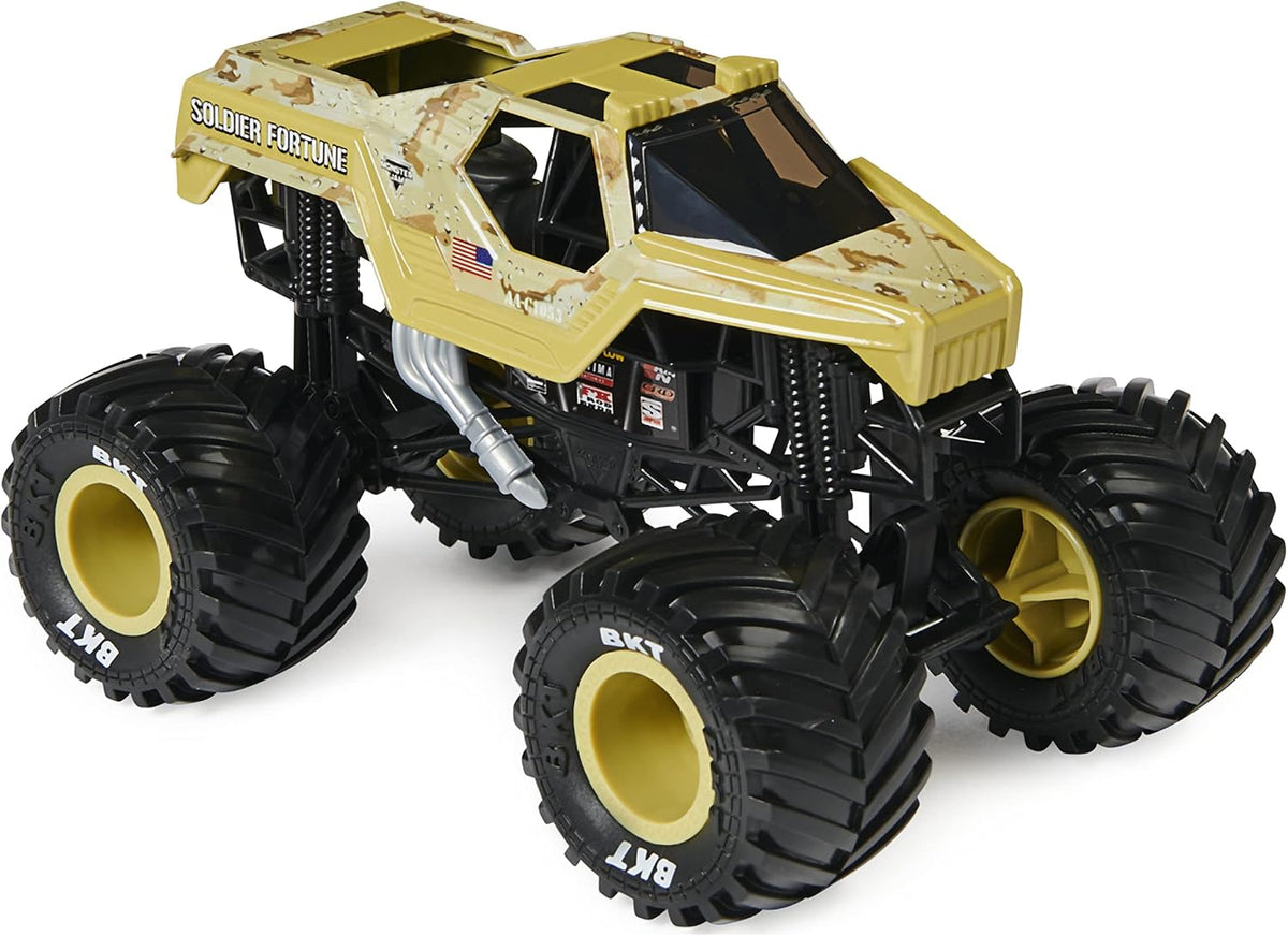 Monster Jam - Camión monstruo oficial de Soldier Fortune, vehículo...