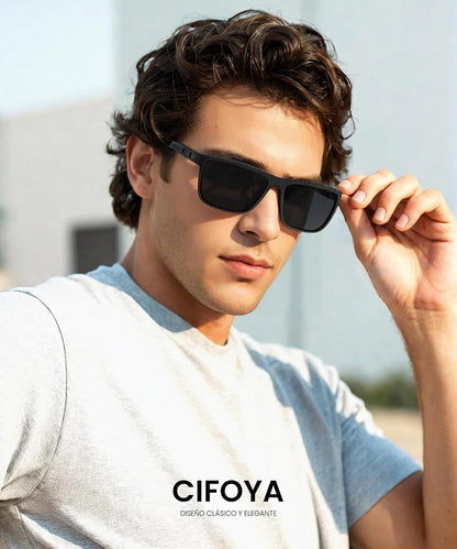 CIFOYA Gafas de sol polarizadas para hombre - Gafas de sol clásicas...