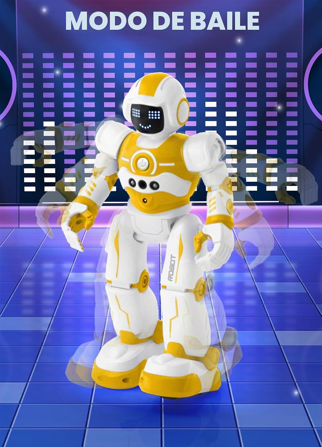 EduCuties Robot Juguetes para niños, robots recargables de control...