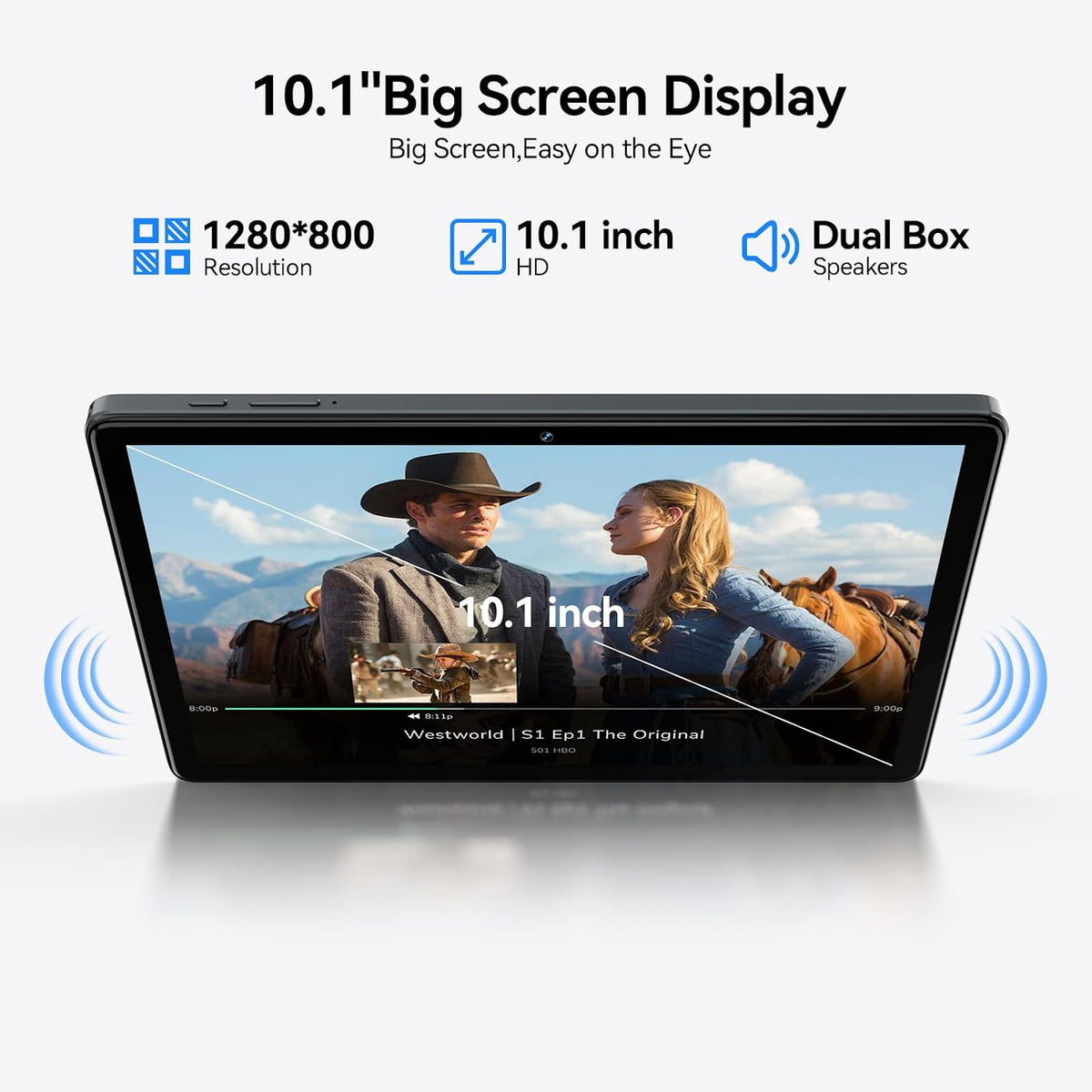 Tableta Android 16 mejorada 2026 con Gemini AI, tabletas de 10.1 pu...