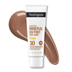 Neutrogena Purescreen+ Protector solar tintado mineral SPF 30, Medi...