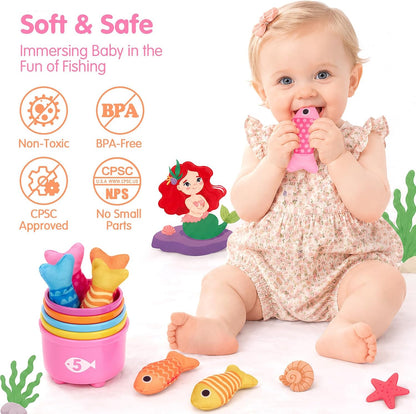 hahaland Juguetes Montessori para niña de 1 año de edad, regalo de...