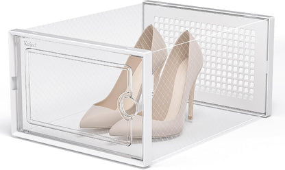 Kuject Cajas de almacenamiento de zapatos grandes, 12 unidades | Es...