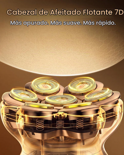 MAXGROOM Afeitadora de cabeza PRO 7D para hombres calvos, maquinill...